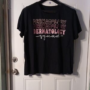Black Dermatology Squad T-Shirt
